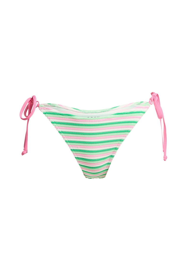 Slip tanga in dungi Juicy - Verde/Roz