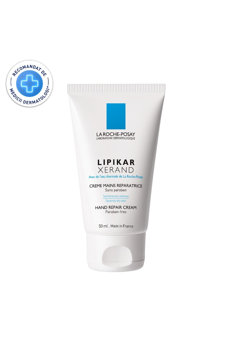 Crema de maini reparatoare  Lipikar Xerand - pentru pielea foarte uscata - 50 ml