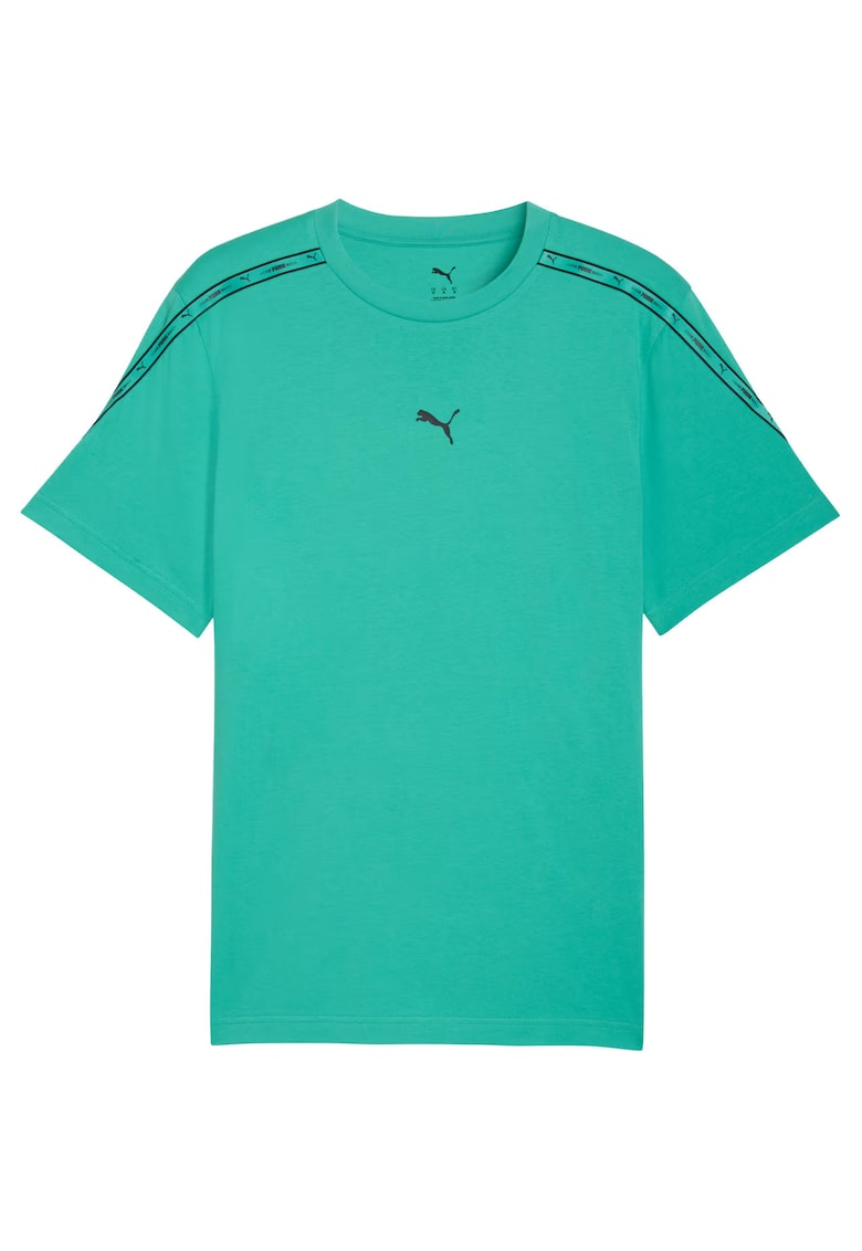 Tricou sport barbati Tape Tee - verde - material de calitate - croiala moderna -
