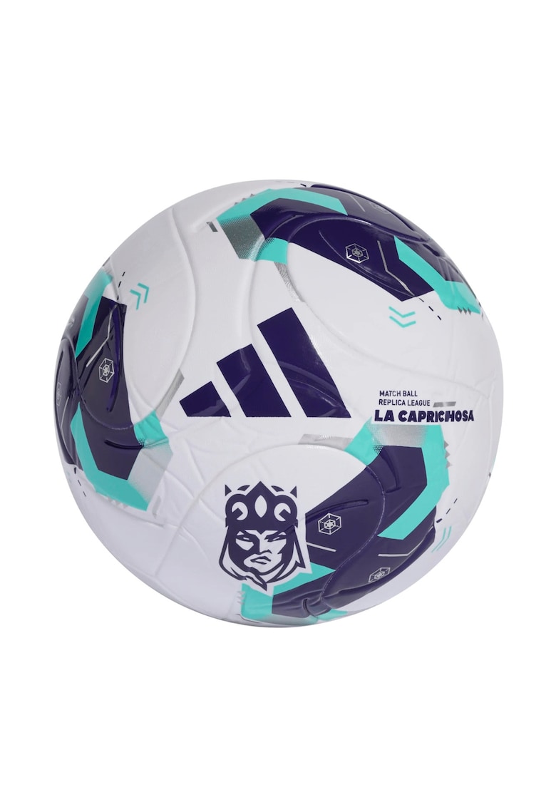 Minge de fotbal Queens League alb-violet-verde - marimea