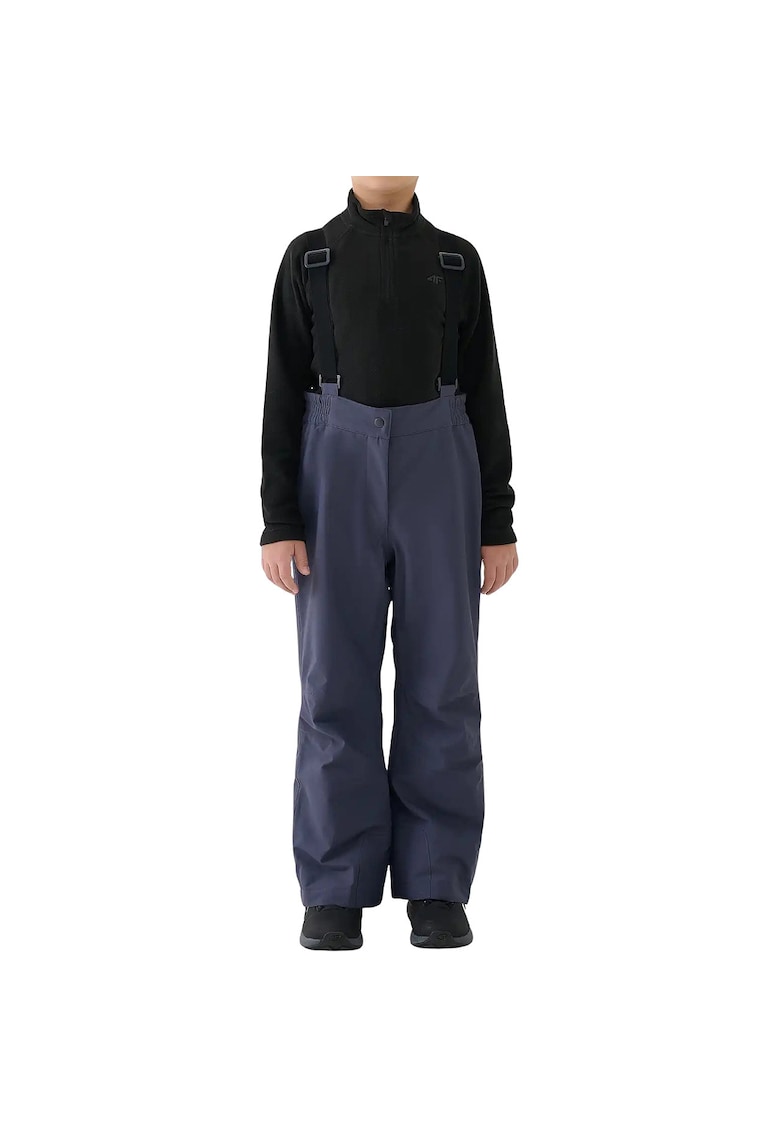 Pantaloni sport copii - impermeabili - gri - poliester