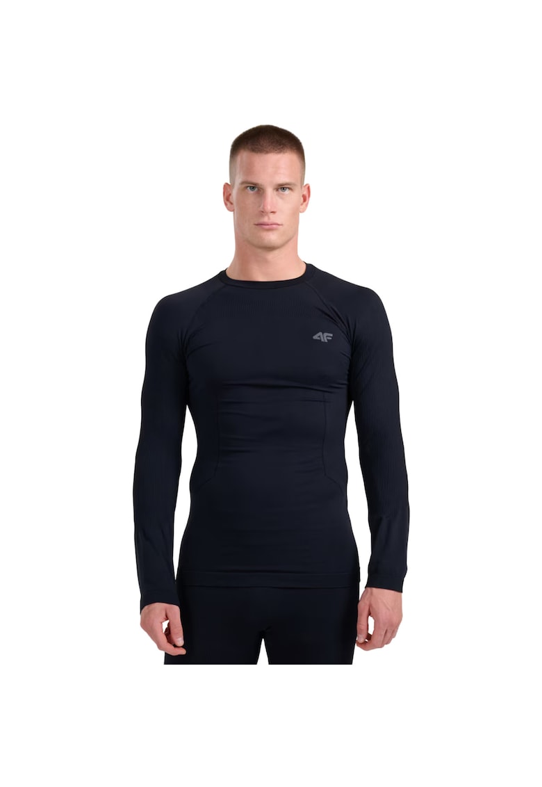 Bluza sport termoactiv - negru - material de calitate - croiala moderna