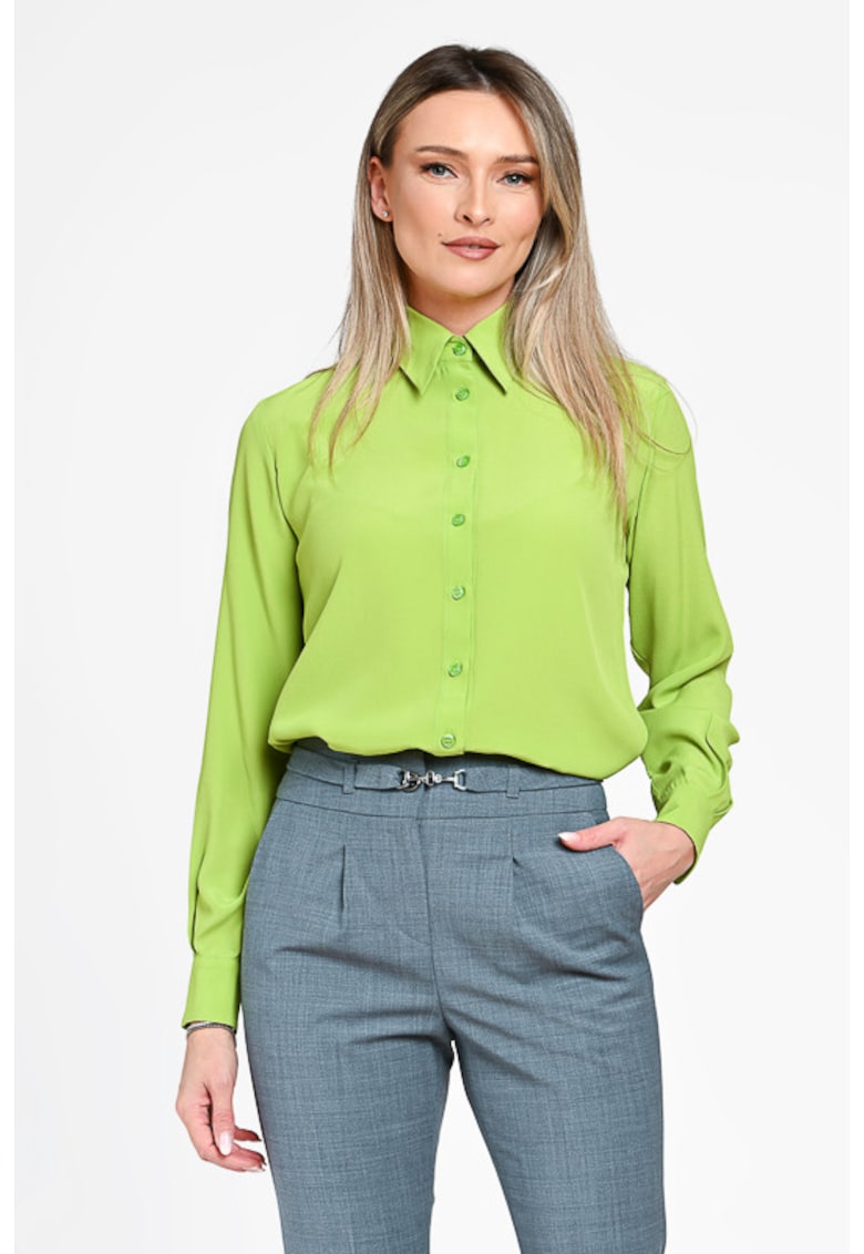 Camasa dama eleganta matase lejera Sisi