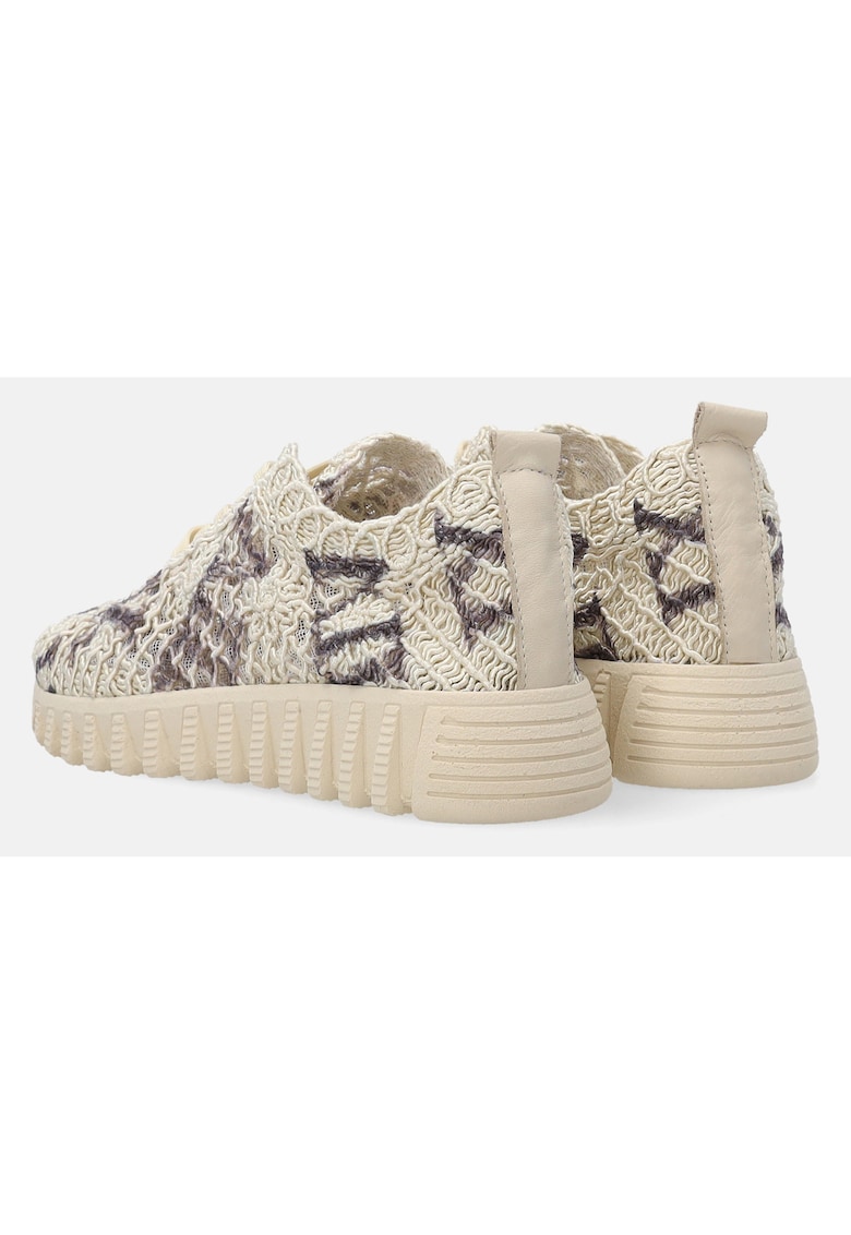 Pantofi sport textili cu imprimeu