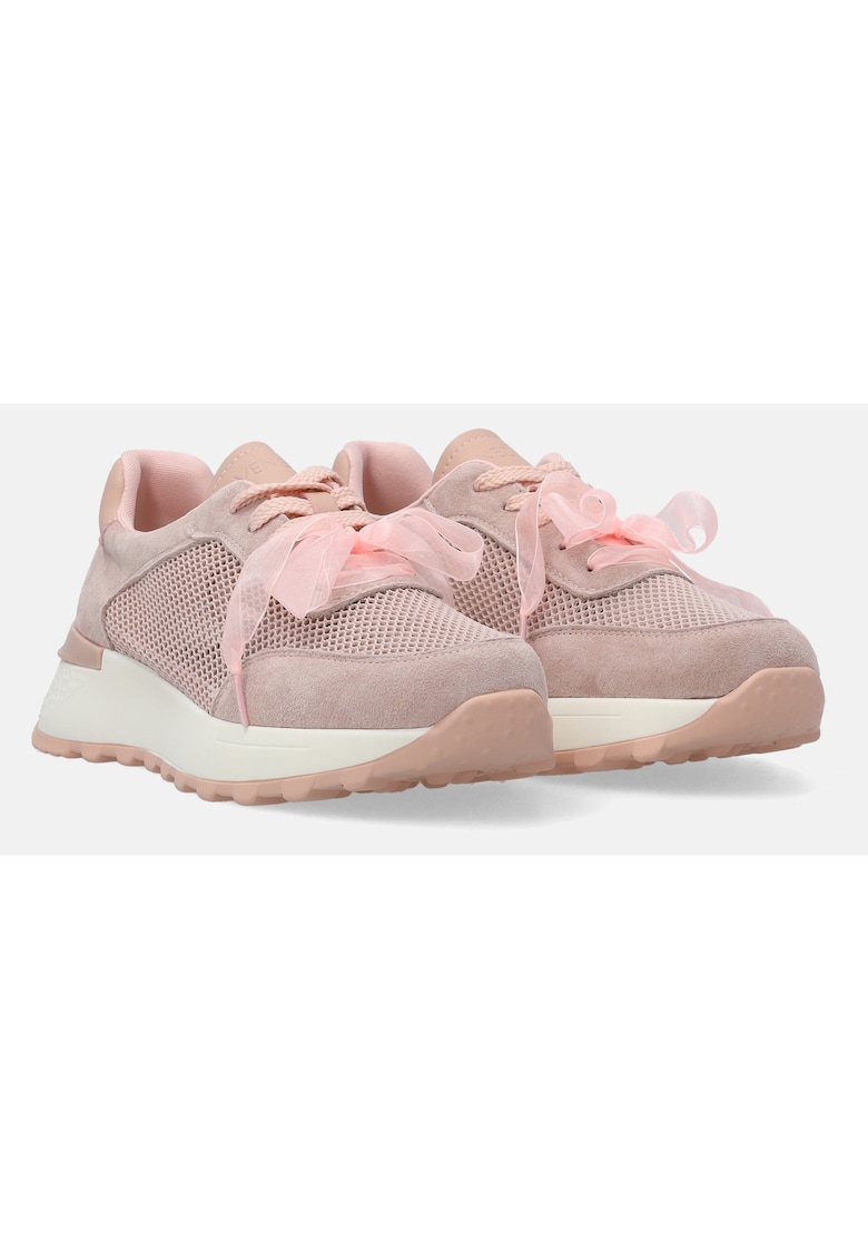 Pantofi sport cu insertii din plasa