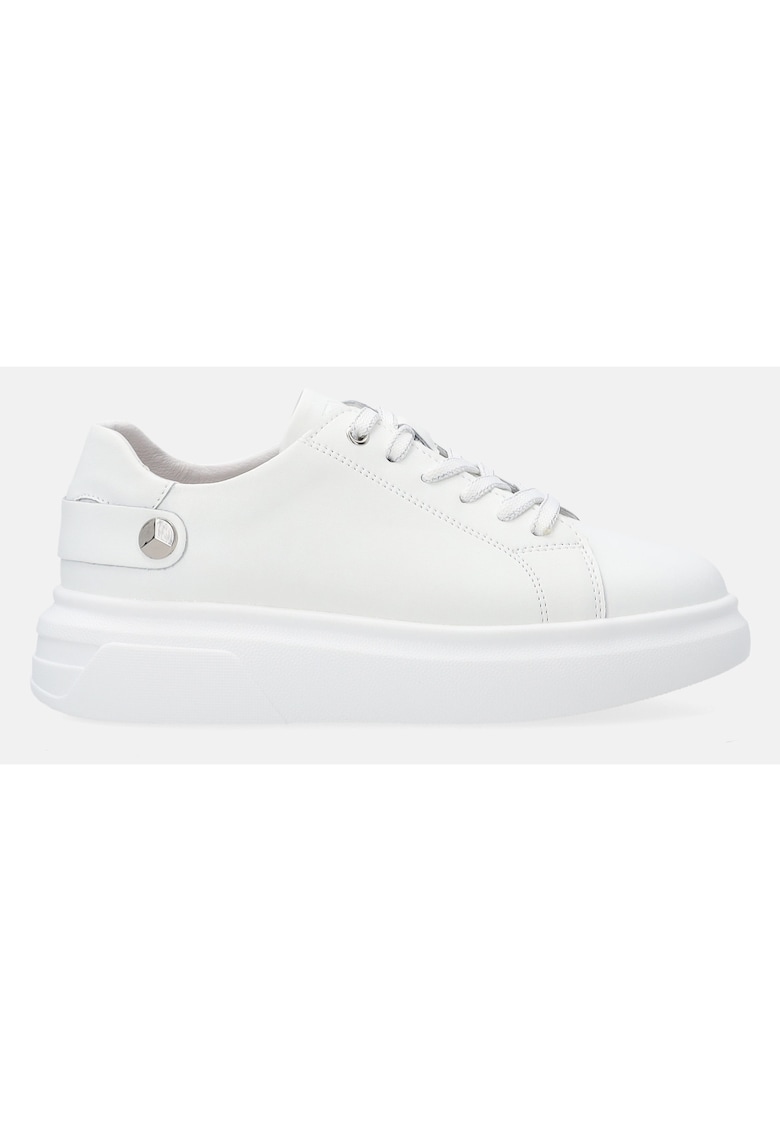 Pantofi sport din piele cu nituri metalice