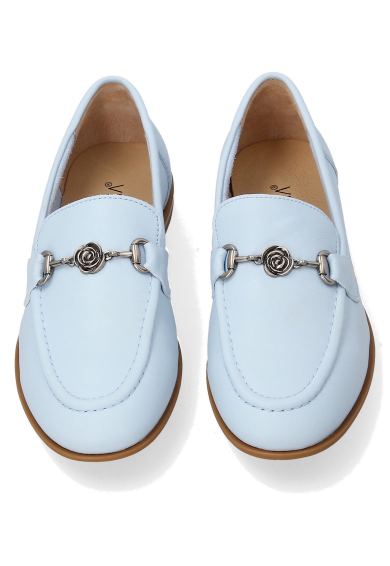 Pantofi loafer cu detaliu metalic -