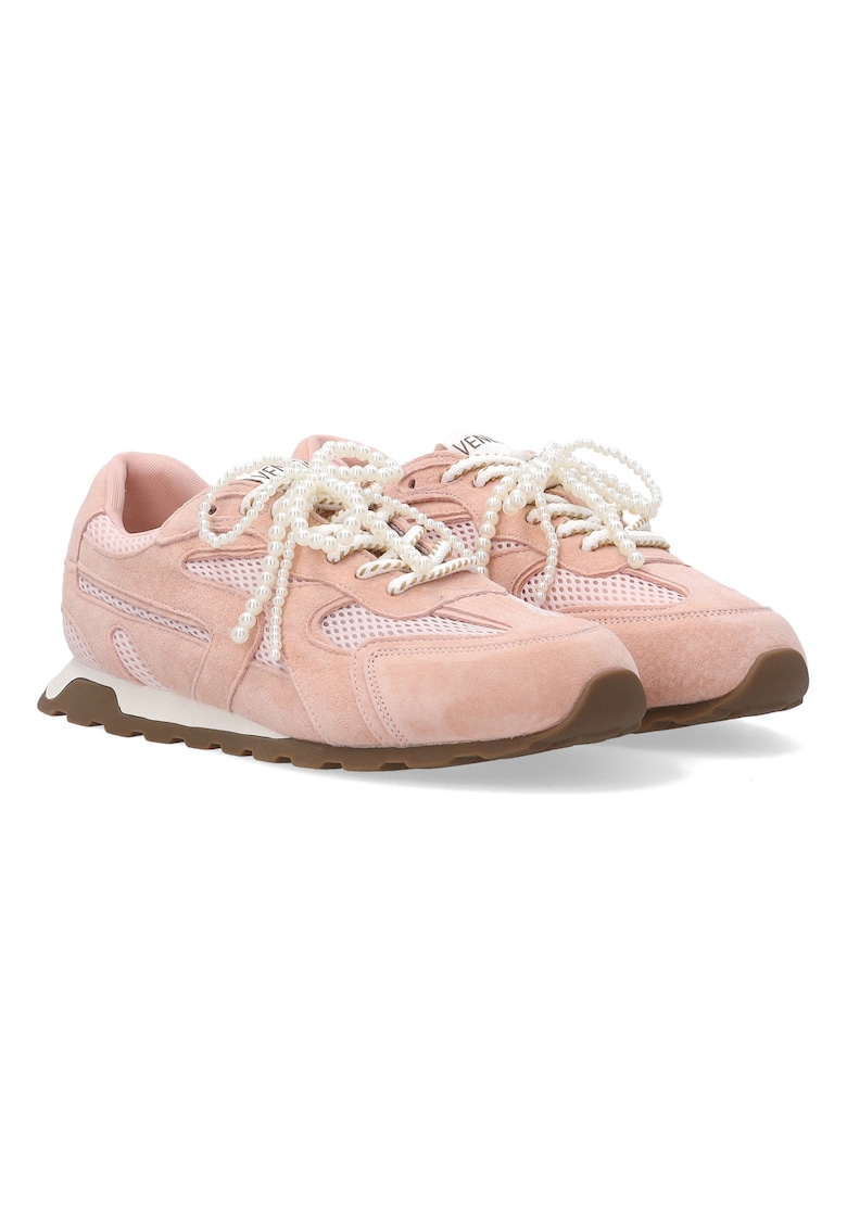 Pantofi sport din cu detalii perlate