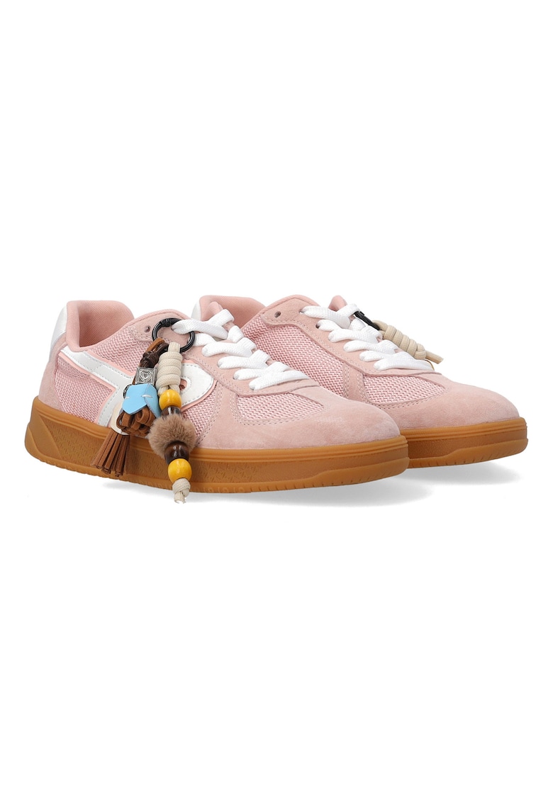 Pantofi sport din piele de cu ornamente detasabile