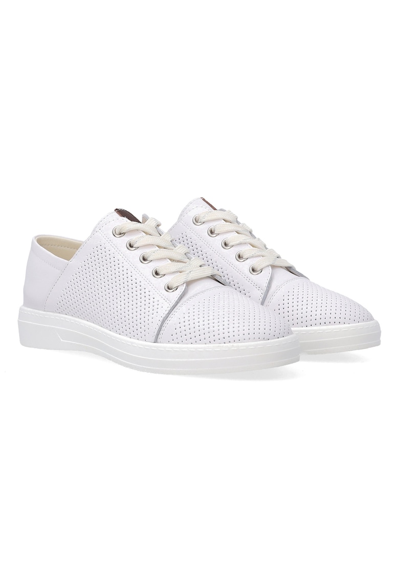 Pantofi sport piele cu model ajurat