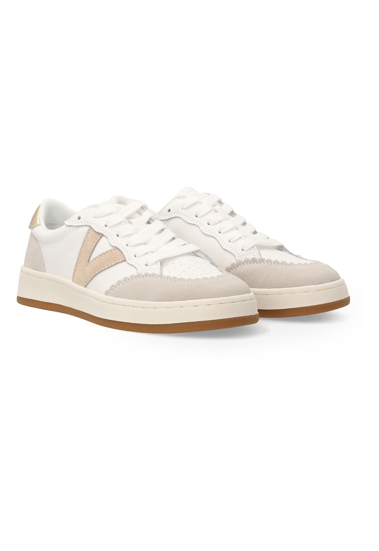 Pantofi sport din piele uni