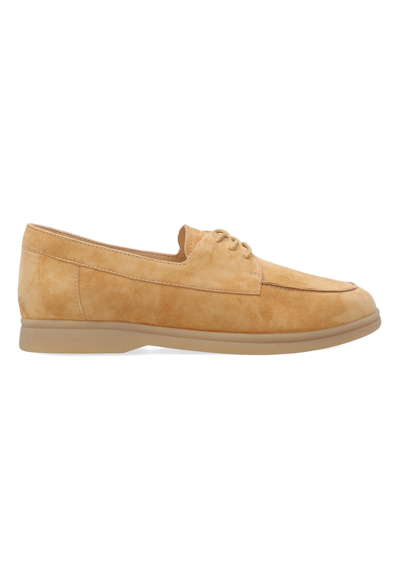 Pantofi derby din piele intoarsa