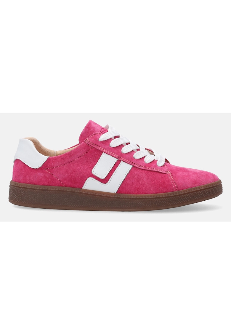 Pantofi sport din piele intoarsa - cu profil jos