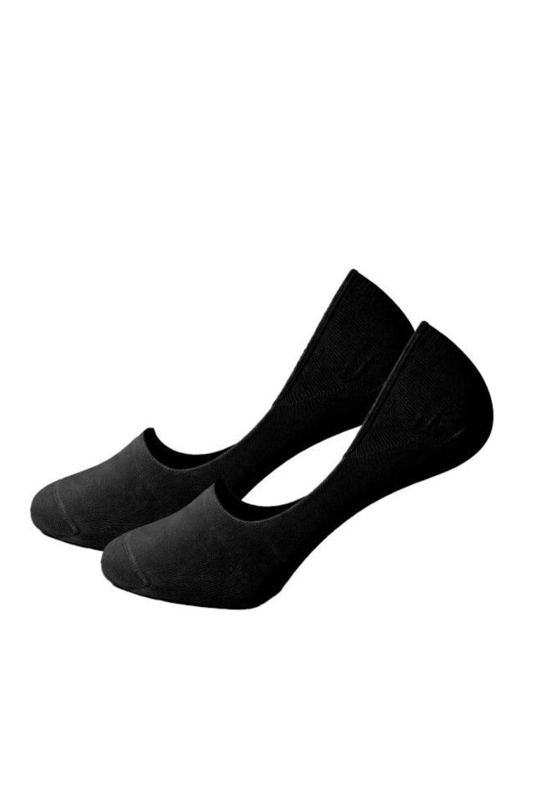 Sosete talpici bumbac femei - SDDG2SCARPMNEG - - Negru