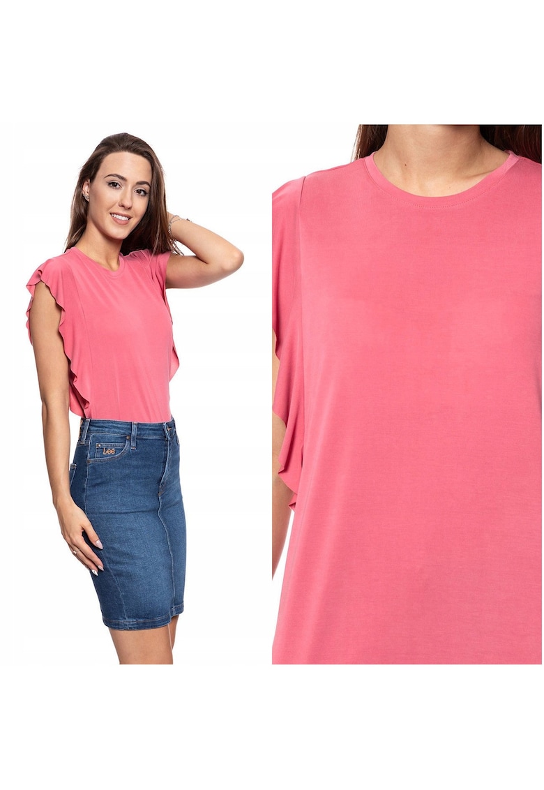 Bluza pentru femei Alina - roz - bumbac - marimea