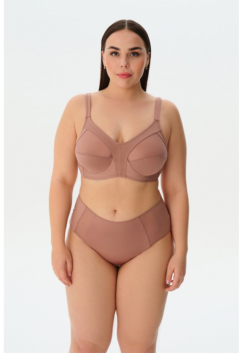 Chiloti hipster cu insertii din plasa