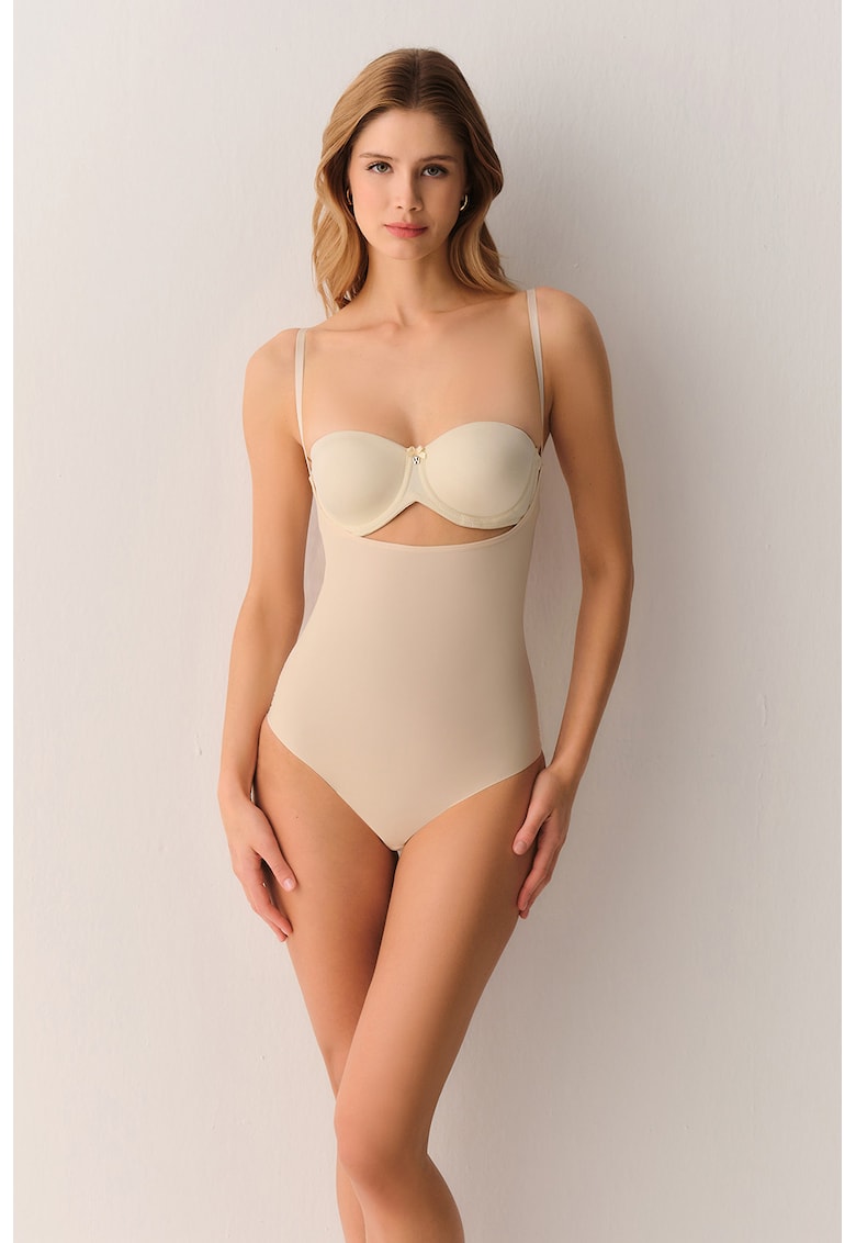 Body modelator cu bretele ajustabile - fara cusaturi