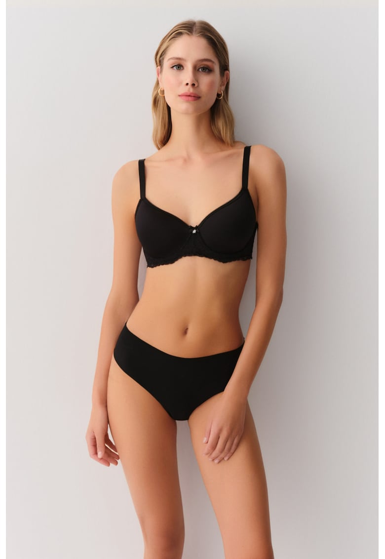 Chiloti hipster fara cusaturi - Negru -