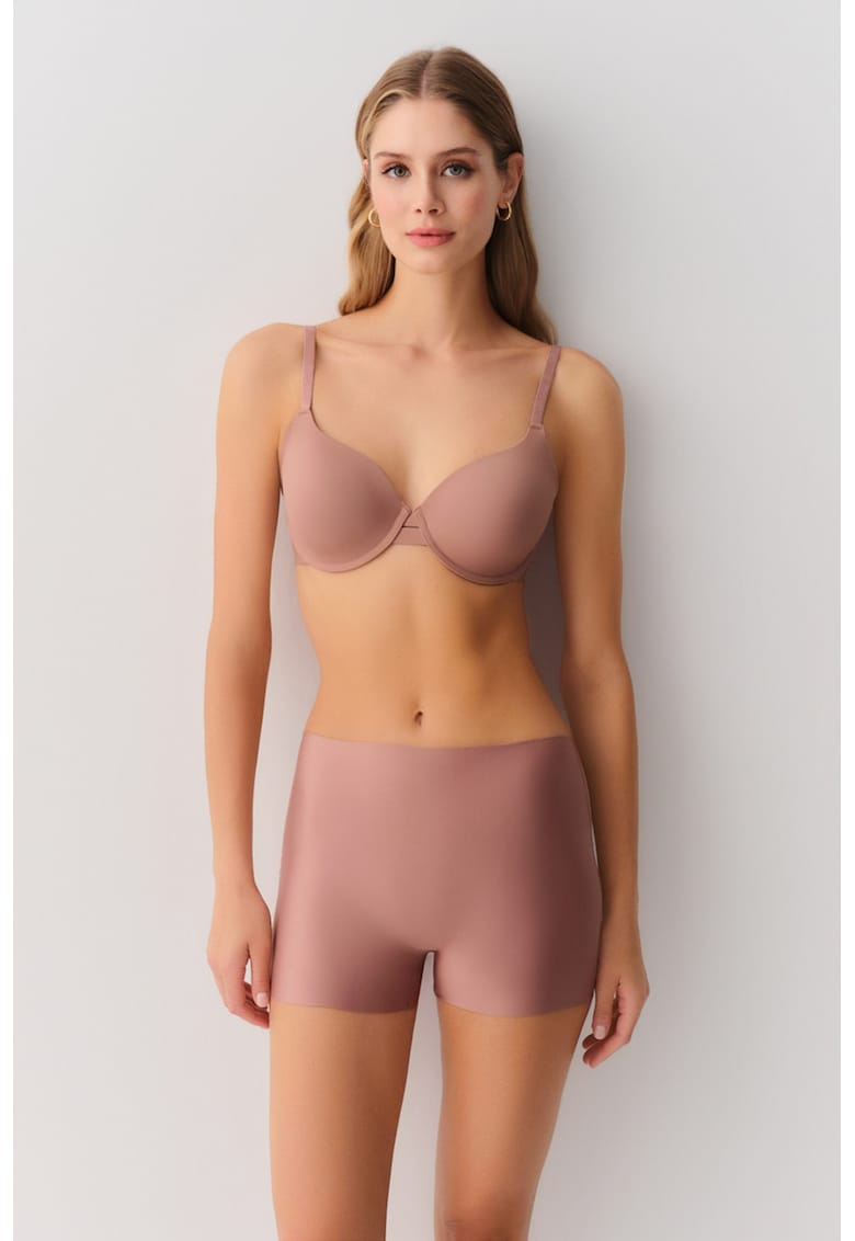 Boxeri fara cusaturi - Roz prafuit -