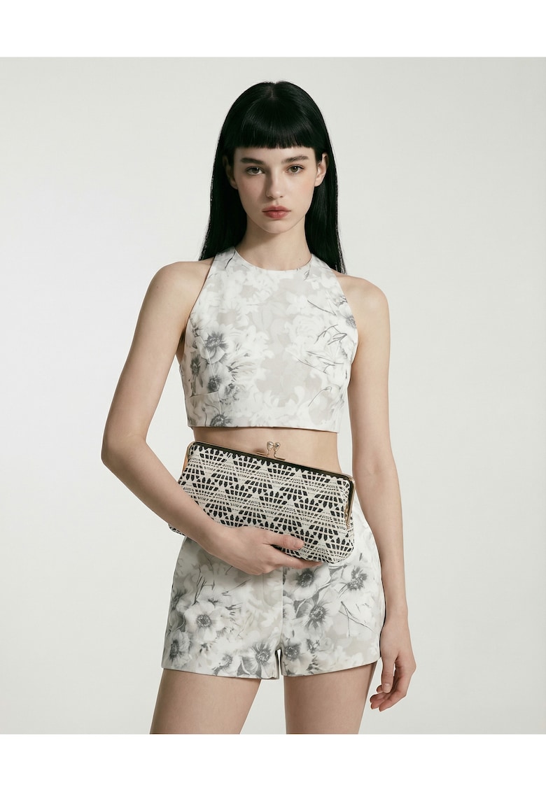 Geanta plic cu o bareta Orlanda - Negru