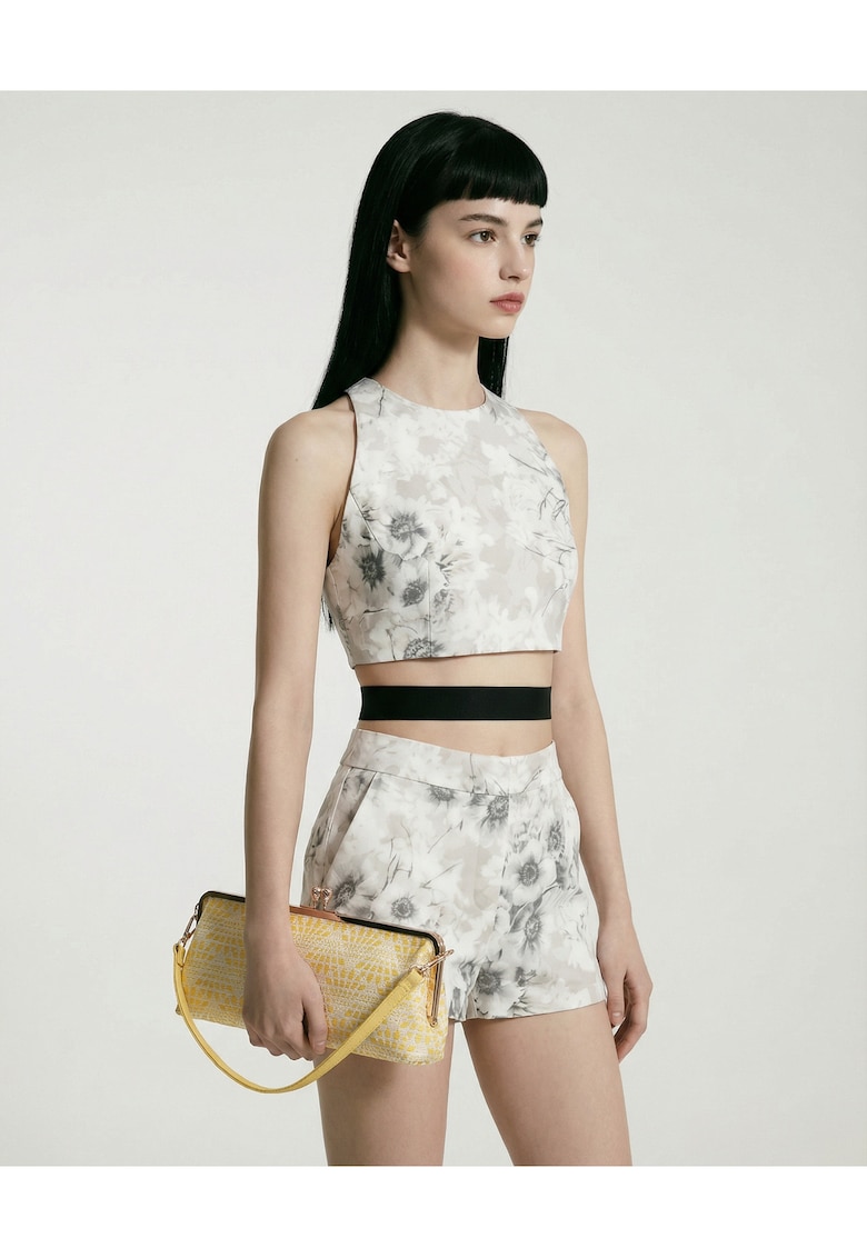 Geanta plic cu o bareta Orlanda - Galben