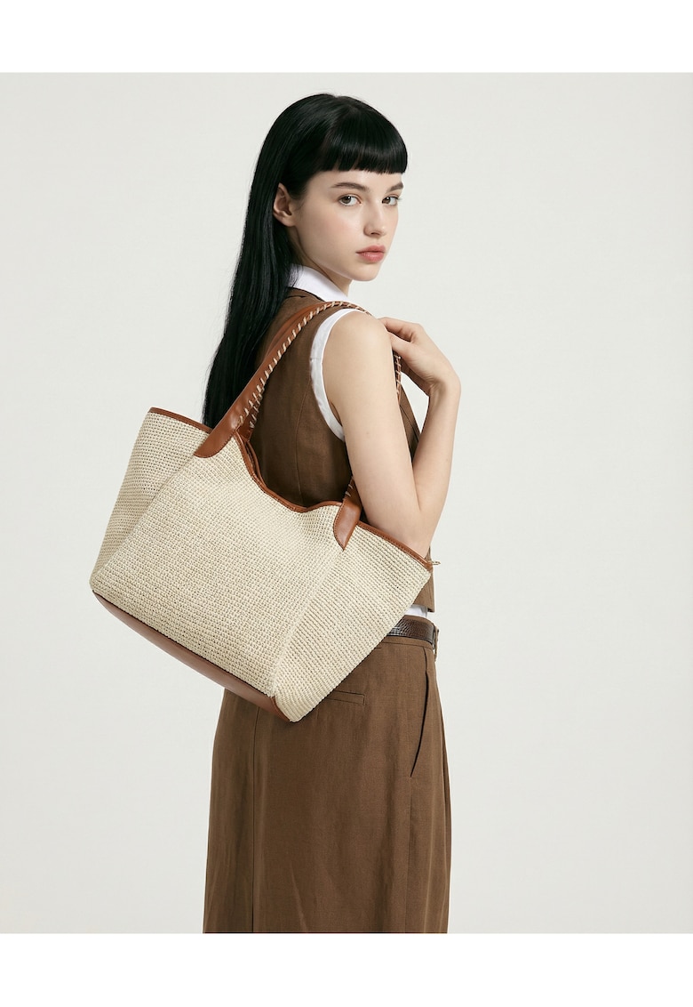 Geanta shopper Valoria Ultra - Alb