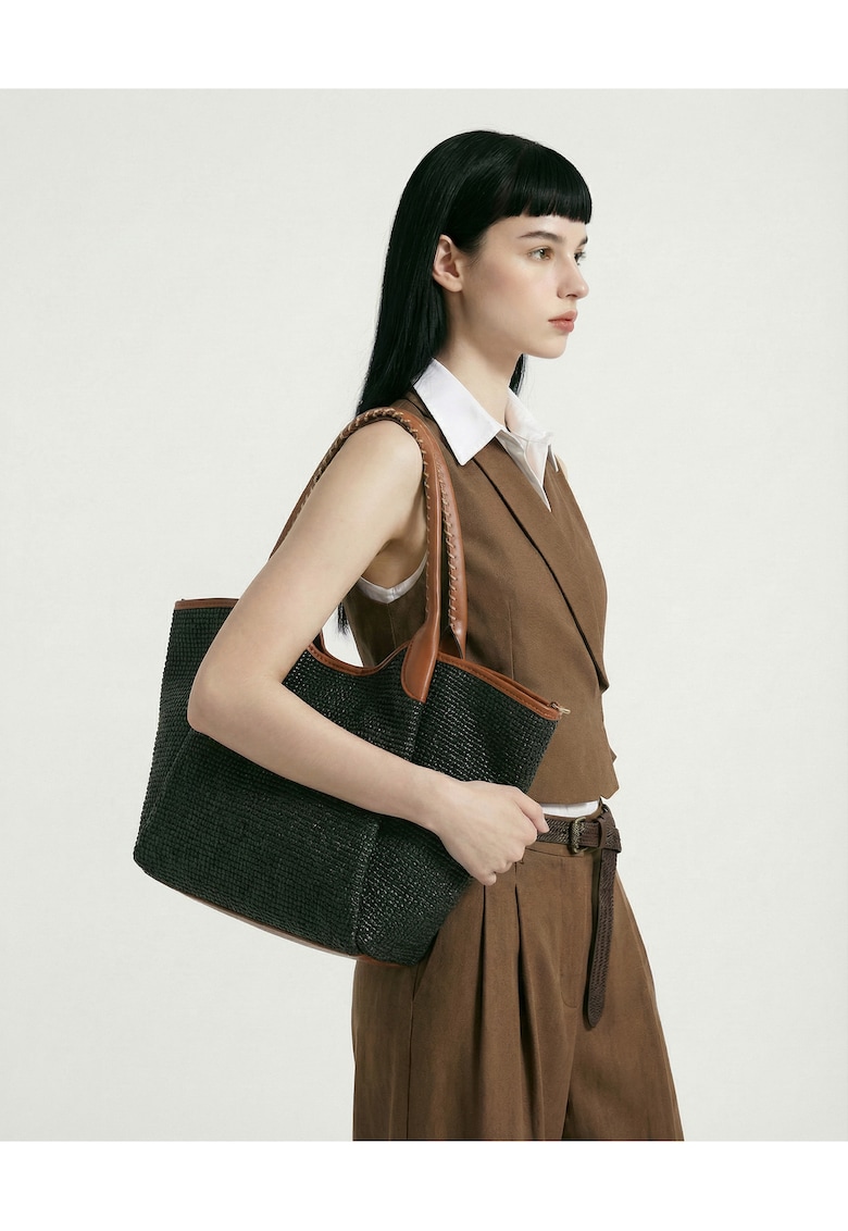 Geanta shopper Valoria Ultra - Negru