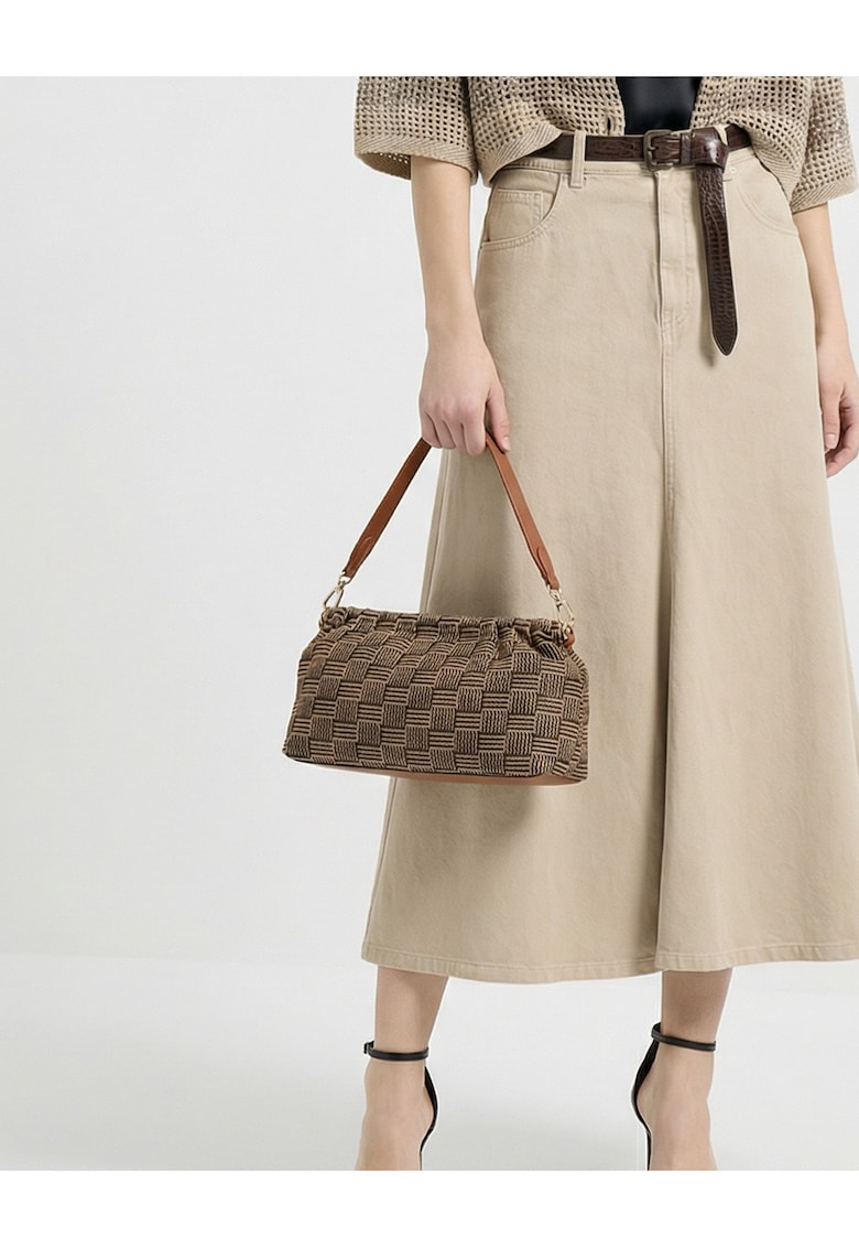 Geanta cu bareta de umar Lumena Nova - Maro