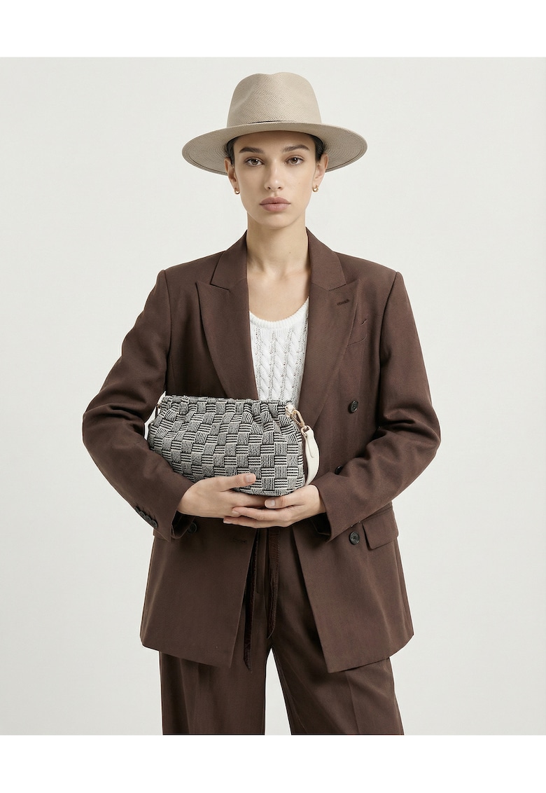 Geanta cu bareta de umar Lumena Nova - Negru