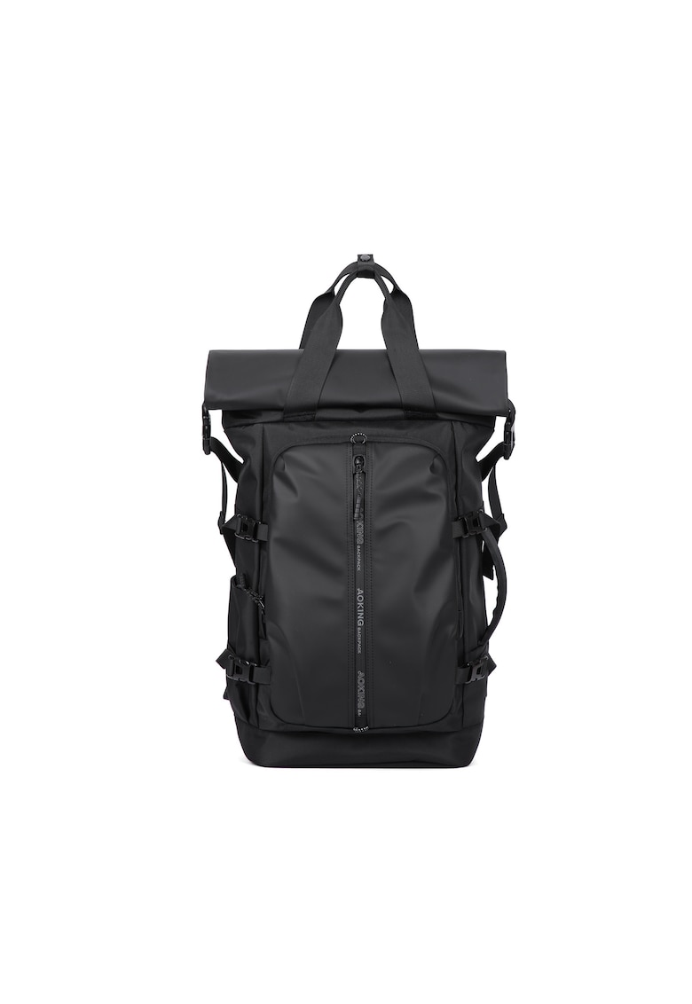 Rucsac unisex cu barete ajustabile Silvanus Pro - Negru