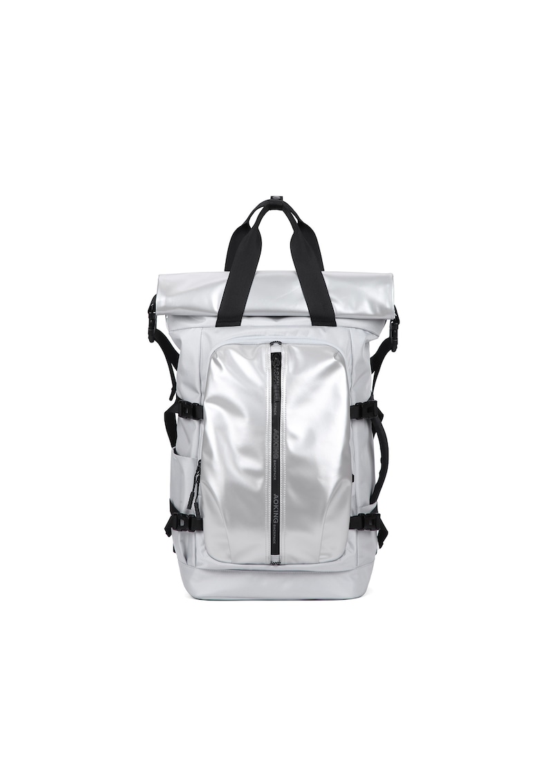 Rucsac unisex cu barete ajustabile Silvanus Pro - Gri deschis