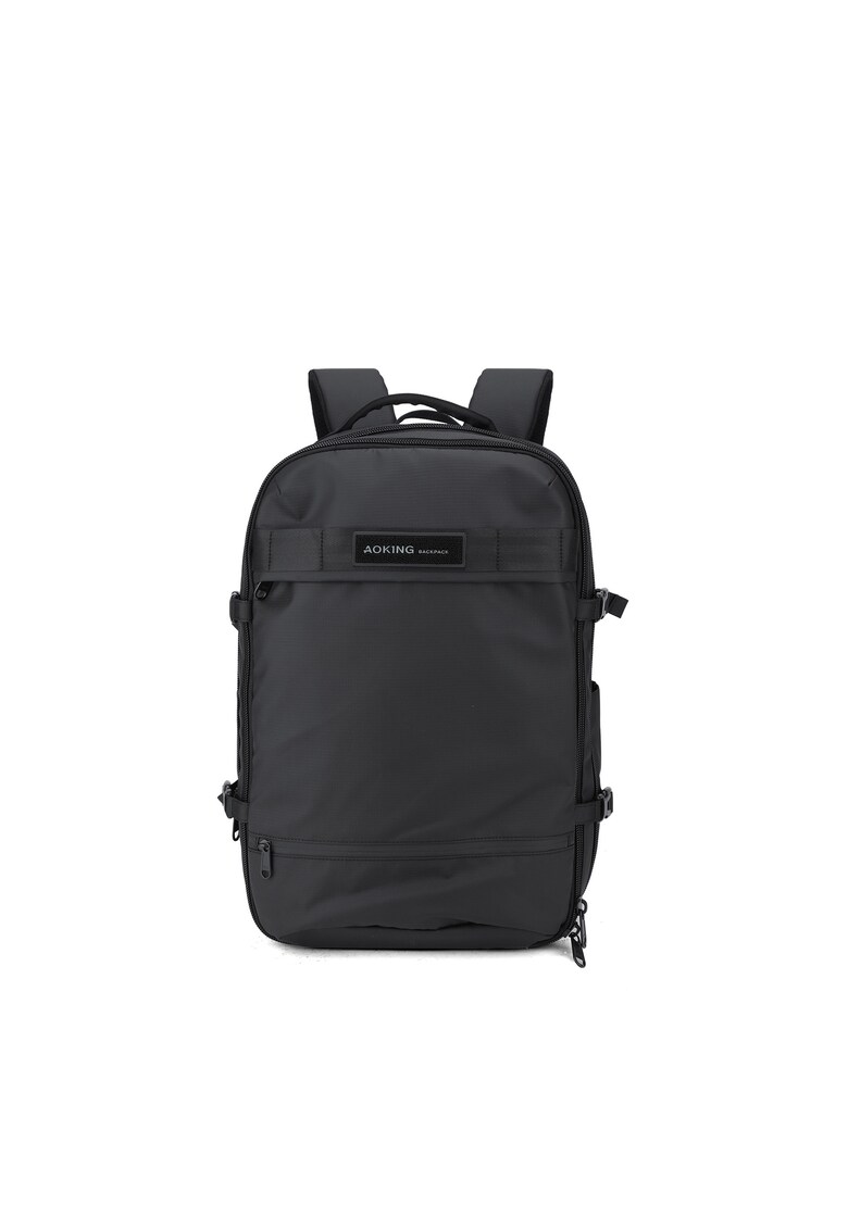 Rucsac unisex cu buzunare multiple Prime - Negru