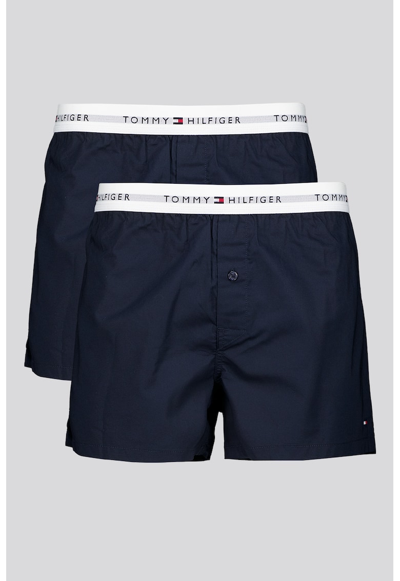Set de boxeri din bumbac - 2 perechi - Bleumarin stins