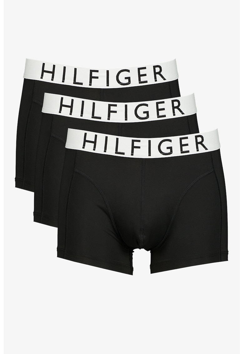 Set de boxeri cu logo - 3 perechi - Negru carbon