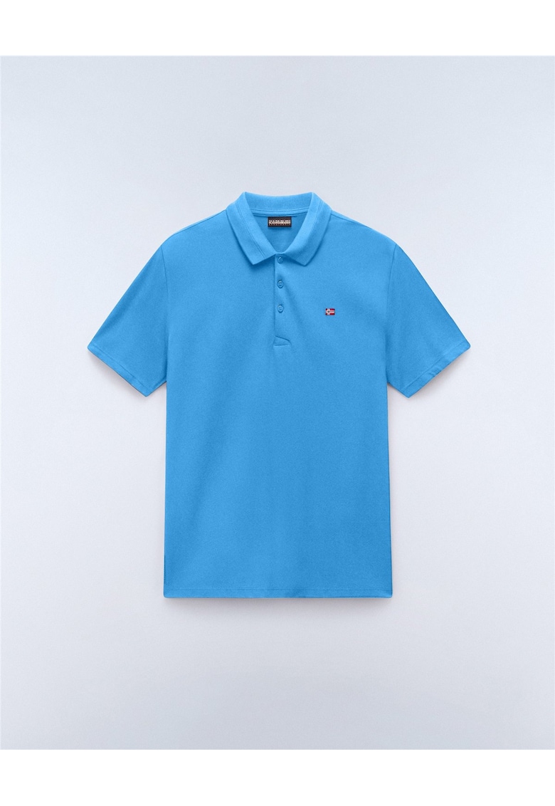 Tricou polo Ealis cu maneca scurta uni