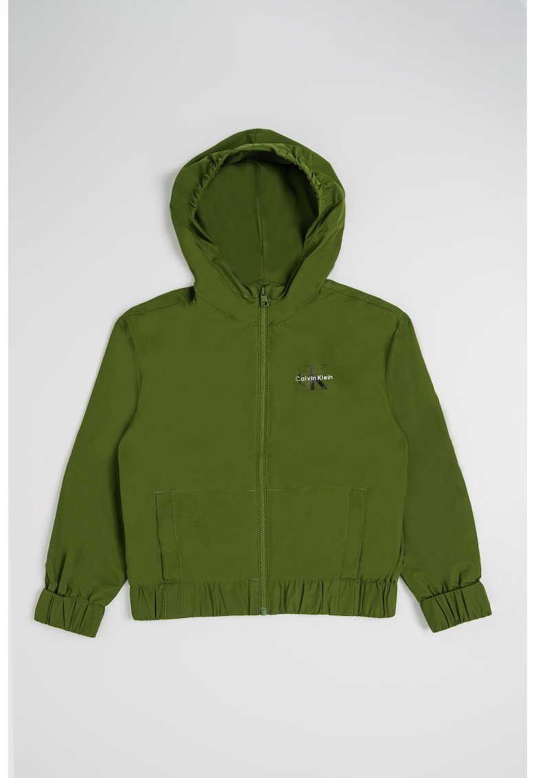 Jacheta usoara cu terminatii elastice - Verde
