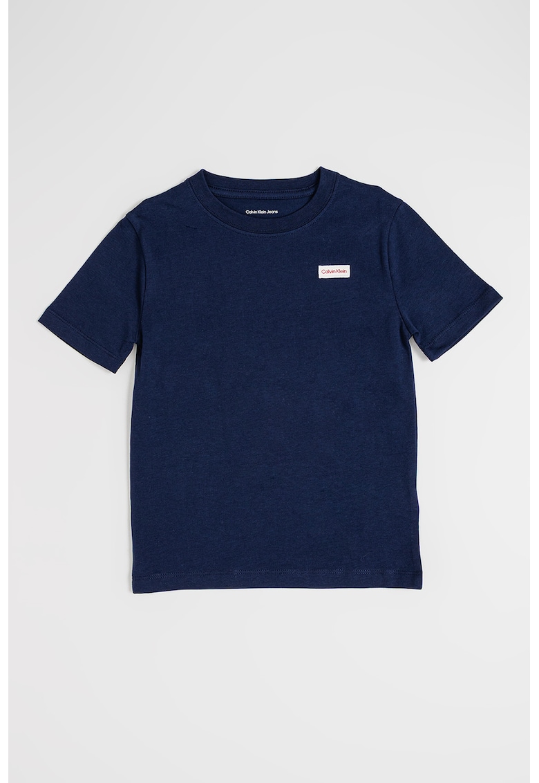 Tricou din bumbac organic - Albastru indigo