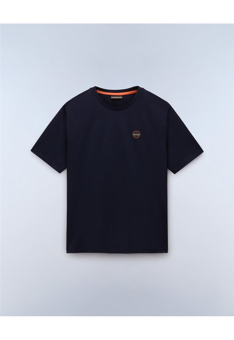 Tricou cu maneca scurta din jerseu cu logo