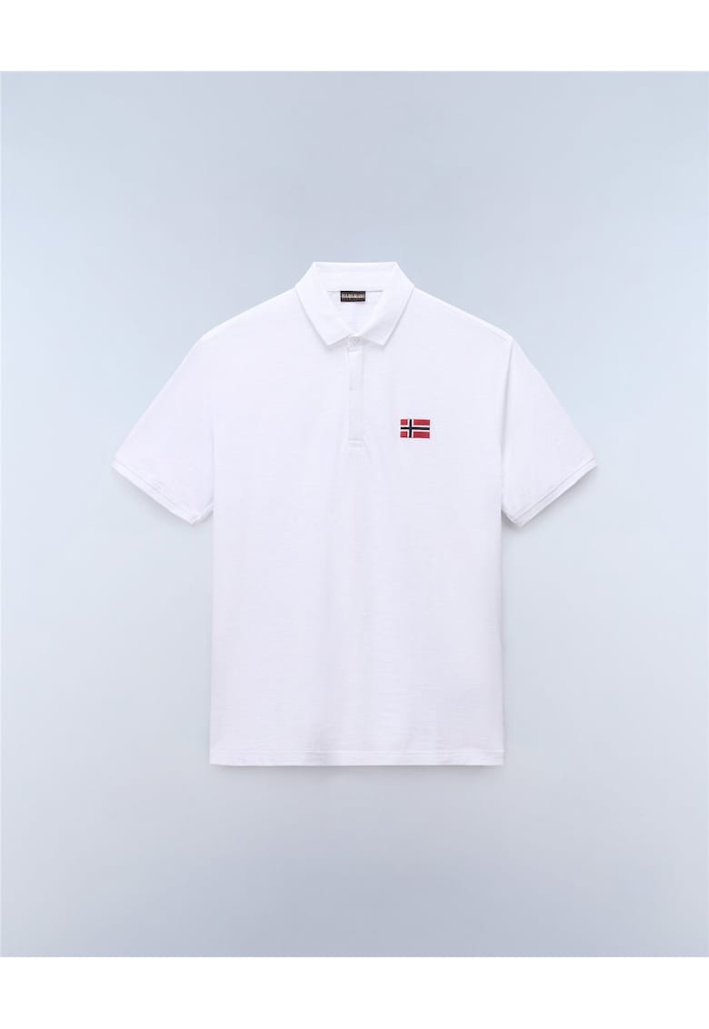Tricou polo regular fit din bumbac Ebea