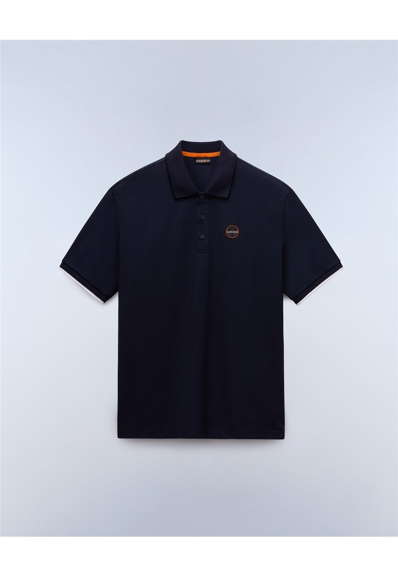 Tricou polo cu maneca scurta Badge uni
