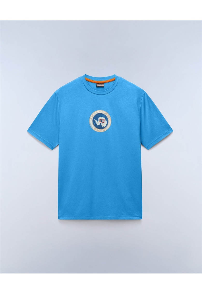 Tricou din bumbac cu print Phos