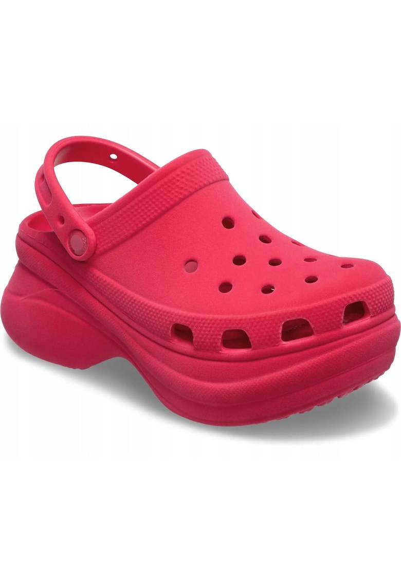 Femei - Saboti - Bae Velvet Clog 211919 - Digital Raspberry - Rosu