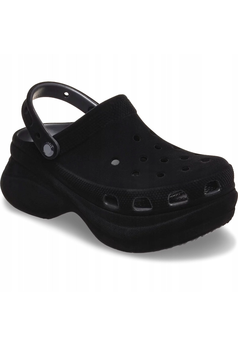 Femei - Saboti - Bae Velvet Clog 211919 - Negru - Negru