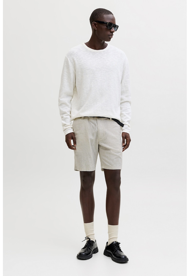 Pantaloni scurti regular fit din amestec de in Dave