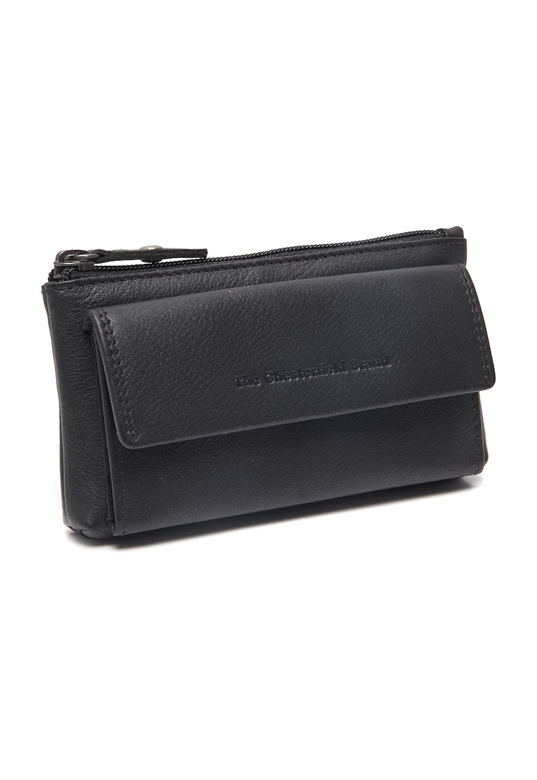 Portofel chei unisex piele naturala - Torano - - Negru