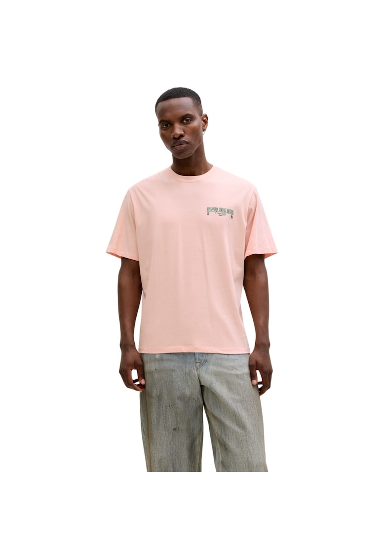 Tricou JACK &JONES Watercolour SS Crew Neck 58653 - Roz