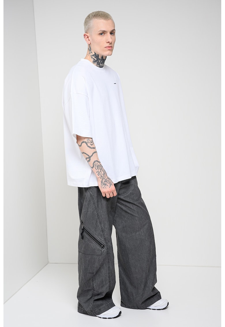 Tricou de bumbac organic Heavy - Alb