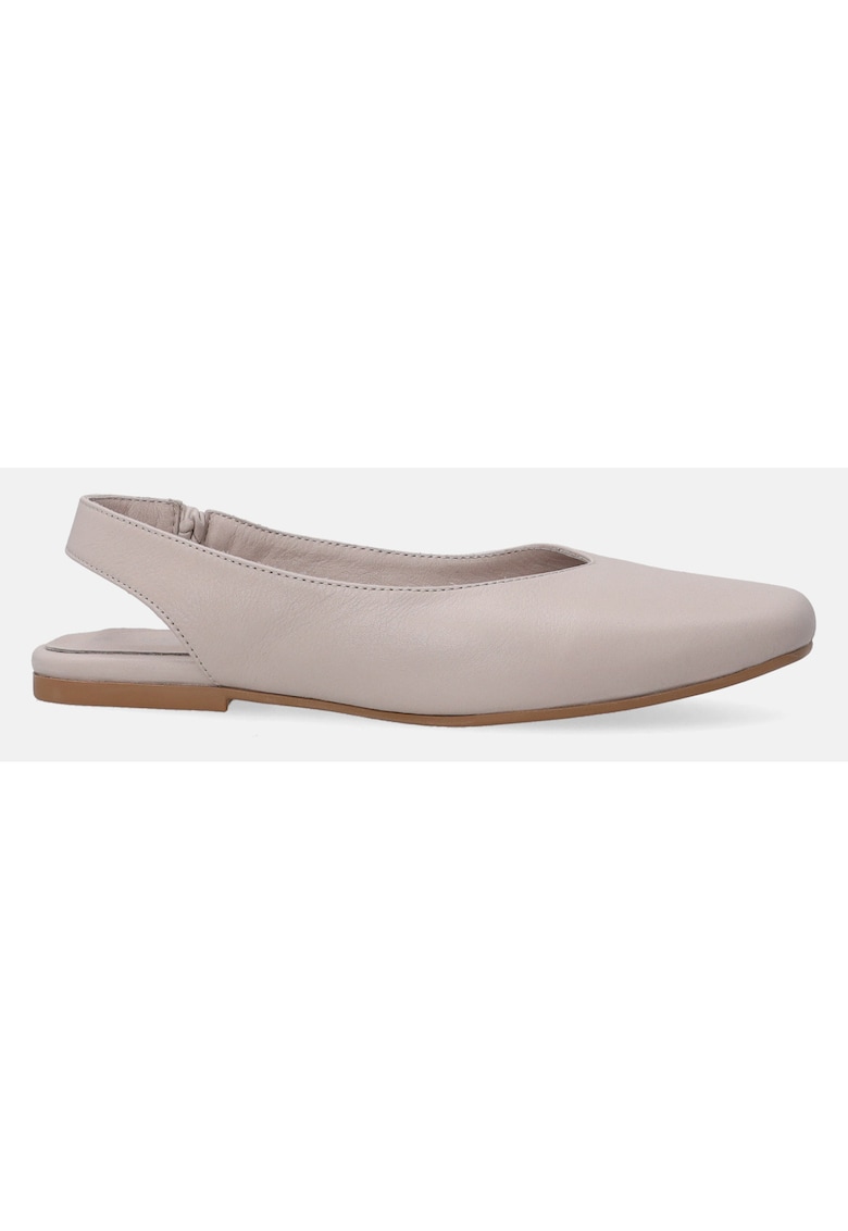Balerini slingback uni din piele