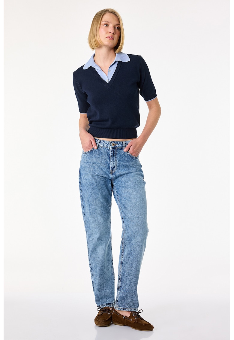 Blugi bootcut - Albastru deschis