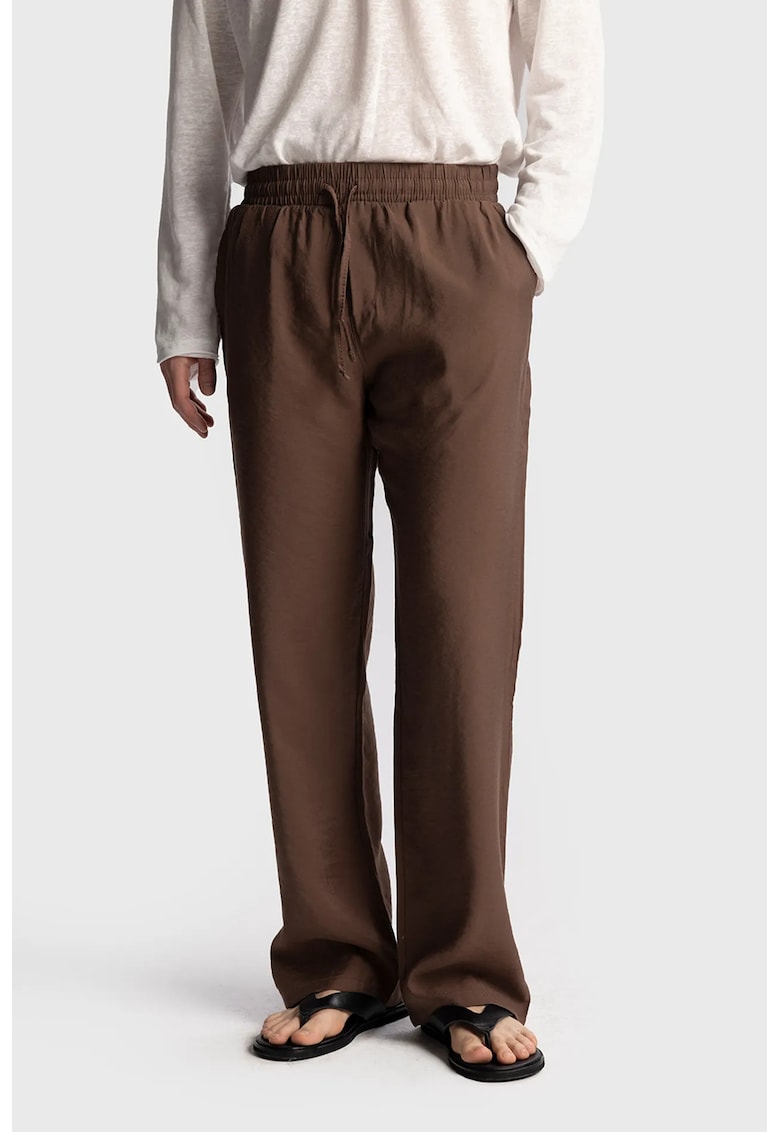 Pantaloni barbati - Relaxed Fit - Maro